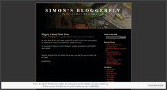 Desktop Screenshot of bloggerfly.wordpress.com