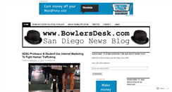 Desktop Screenshot of bowlersdesk.wordpress.com