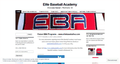 Desktop Screenshot of ebashowcase.wordpress.com