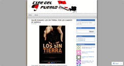 Desktop Screenshot of cinedelpueblo.wordpress.com