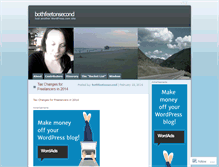 Tablet Screenshot of bothfeetonsecond.wordpress.com
