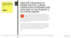 Desktop Screenshot of jaliscoblog.wordpress.com