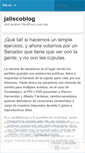 Mobile Screenshot of jaliscoblog.wordpress.com