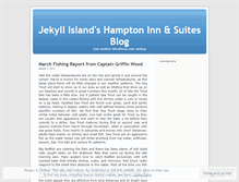 Tablet Screenshot of jekyllislandhamptoninn.wordpress.com