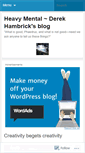 Mobile Screenshot of derekhambrick.wordpress.com