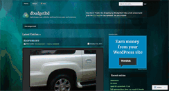 Desktop Screenshot of dbudgetltd.wordpress.com
