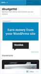 Mobile Screenshot of dbudgetltd.wordpress.com