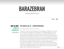 Tablet Screenshot of barazebran.wordpress.com