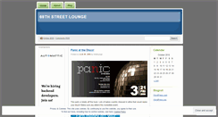 Desktop Screenshot of 69thstlounge.wordpress.com