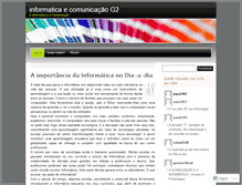 Tablet Screenshot of csinformaticacs.wordpress.com