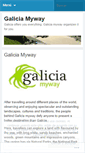 Mobile Screenshot of galiciamyway.wordpress.com