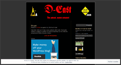 Desktop Screenshot of dpodcast.wordpress.com
