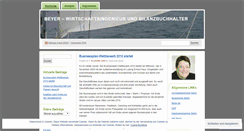Desktop Screenshot of beyerconsult.wordpress.com