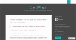 Desktop Screenshot of cherylwright.wordpress.com