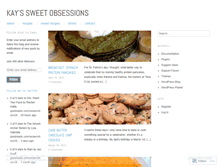 Tablet Screenshot of kayssweetobsessions.wordpress.com