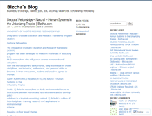 Tablet Screenshot of bizcha.wordpress.com
