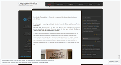 Desktop Screenshot of linguagemgrafica.wordpress.com