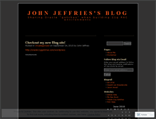 Tablet Screenshot of johnpjeffries.wordpress.com