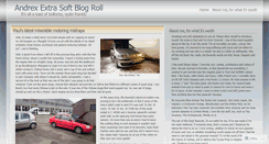 Desktop Screenshot of andrexblogroll.wordpress.com