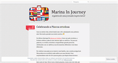 Desktop Screenshot of marinainjourney.wordpress.com