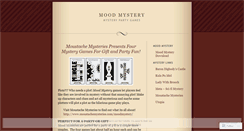 Desktop Screenshot of moodmystery.wordpress.com