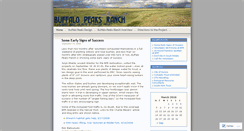 Desktop Screenshot of buffalopeaks.wordpress.com