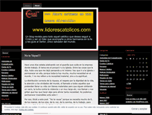 Tablet Screenshot of jovenescatolicos.wordpress.com