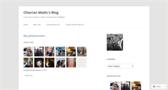 Desktop Screenshot of chiarianmedic.wordpress.com