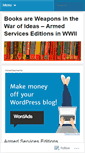 Mobile Screenshot of booksareweapons.wordpress.com