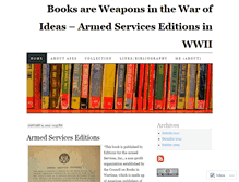 Tablet Screenshot of booksareweapons.wordpress.com