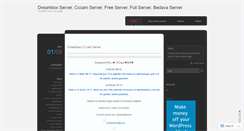 Desktop Screenshot of cccamserver.wordpress.com