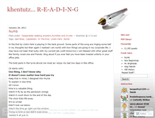 Tablet Screenshot of khentutz.wordpress.com