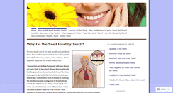 Desktop Screenshot of healthyteethforlife.wordpress.com