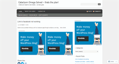 Desktop Screenshot of cataclysmomegasolved.wordpress.com