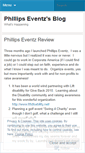 Mobile Screenshot of phillipseventz.wordpress.com