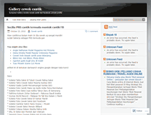 Tablet Screenshot of cewekscewekcantik.wordpress.com