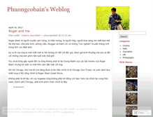 Tablet Screenshot of phuongcobain.wordpress.com