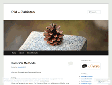 Tablet Screenshot of pcipakistan.wordpress.com