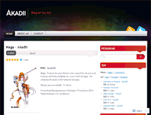 Tablet Screenshot of akadii.wordpress.com