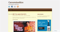 Desktop Screenshot of camorrabar.wordpress.com
