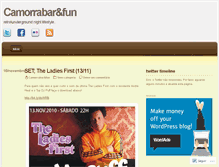 Tablet Screenshot of camorrabar.wordpress.com