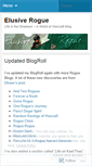 Mobile Screenshot of elusiverogue.wordpress.com