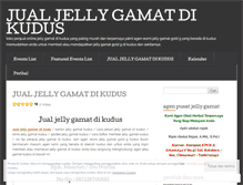Tablet Screenshot of jualjellygamatdikudus.wordpress.com