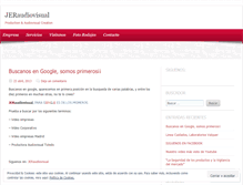Tablet Screenshot of jeraudiovisual.wordpress.com