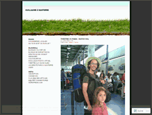 Tablet Screenshot of guillaumetheriault.wordpress.com