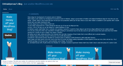 Desktop Screenshot of drkhalidpervaiz.wordpress.com