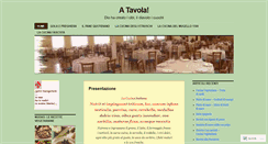 Desktop Screenshot of cucinatavola.wordpress.com
