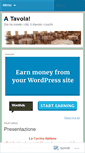 Mobile Screenshot of cucinatavola.wordpress.com