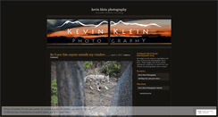 Desktop Screenshot of kevinkleinphotography.wordpress.com