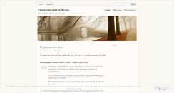 Desktop Screenshot of isonomiamx.wordpress.com